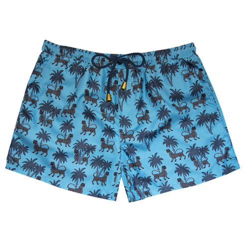 Gattopardo light blue swim shorts